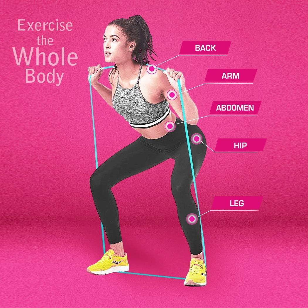 Resistance Bands, Pull up Bands, Exercise Bands for Working Out, Pull up Assistance Bands Set for Men & Women, Body Stretching, Physical Therapy, Muscle Training - Green